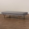 Baxton Studio Marit Mid-Century Grey Upholstered Walnut Finished Wood Daybed 158-9617 - alternate 8